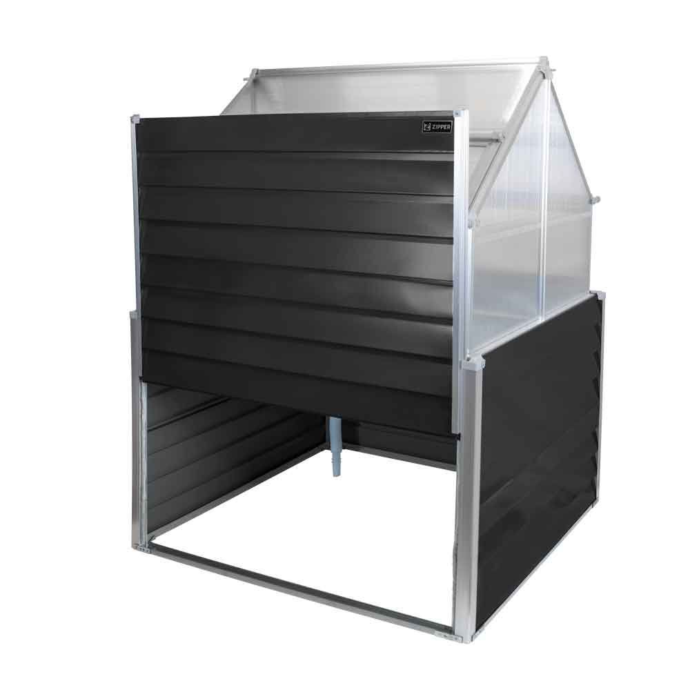 Zipper Balkon Gewächshaus mit 2 Pflanzenschalen je 120 Liter Produktbild Zipper Balkon Gewächshaus mit 2 Pflanzenschalen je 120 Liter bild 3