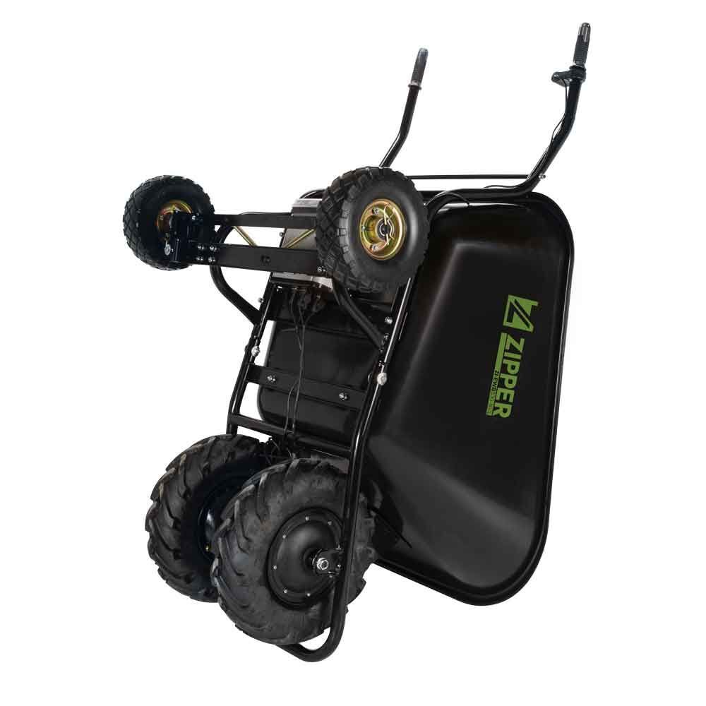 Zipper Elektro Schubkarre bis 300 kg und 160 Liter Fassungsvermögen Produktbild Zipper Elektro Schubkarre bis 300 kg und 160 Liter Fassungsvermögen bild 3