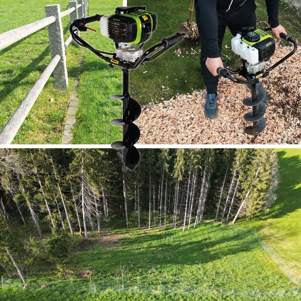 Zipper Erdbohrer mit 3 Bohrer Motorleistung 1900 W Produktbild Zipper Erdbohrer mit 3 Bohrer Motorleistung 1900 W bild 5