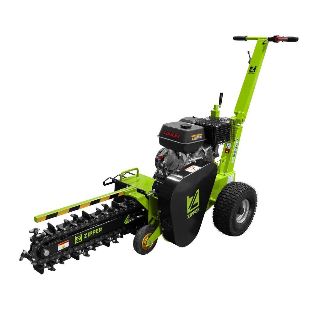 Produktbild Zipper Grabenfräse ZI-GRF1000 für Erdarbeiten Benzinmotor 9 kW