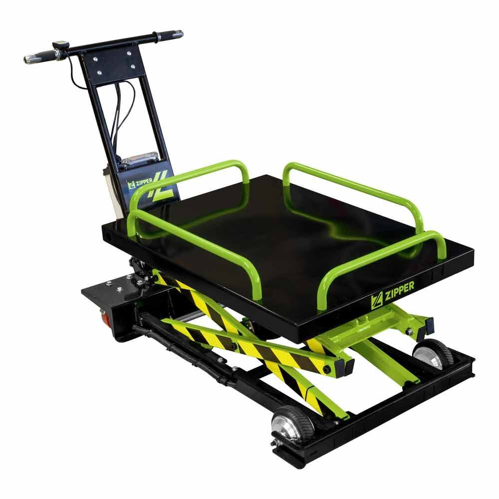 Produktbild Zipper Scherenhubwagen ZI-SHW300 mit Batterie Tischgröße 100x600 mm