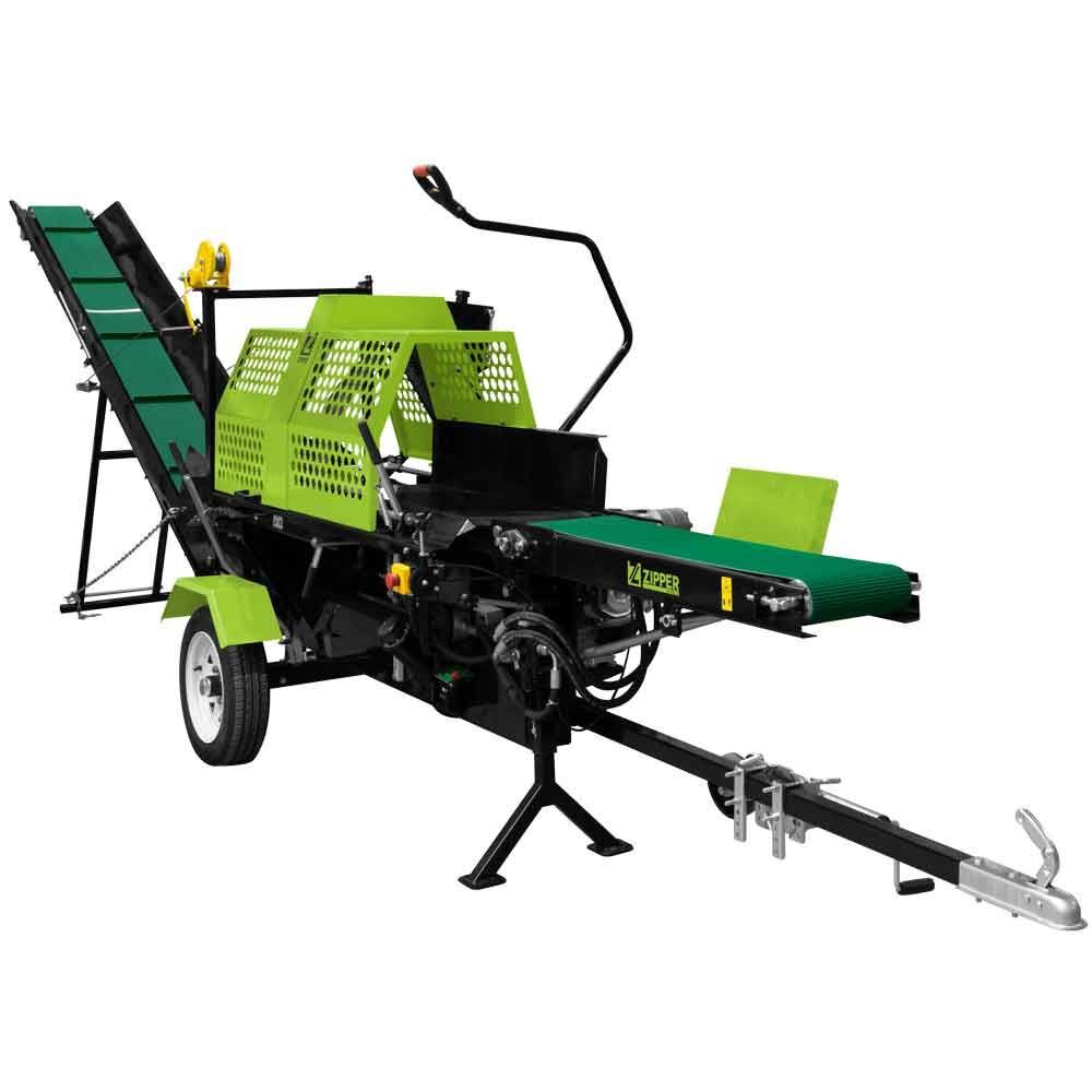 Produktbild Zipper Spaltautomat ZI-SPA380 Benzin Spalter mit Stammzuförderband