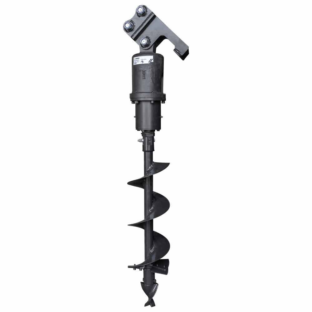 Produktbild Zipper Erlochbohrerset ZI-MBG1000DELB passend zum Minibagger ZI-MBG1000D
